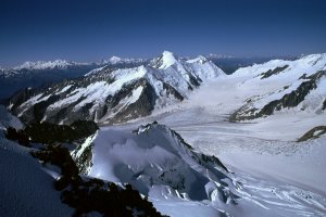 Das Aletschhorn ber dem Konkordiaplatz