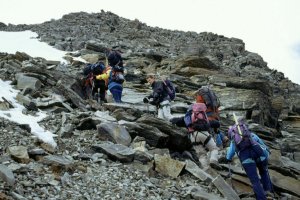Aufstieg zum Lagginhorn