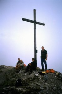 Am Gipfel der Hochkünzelspitze