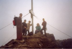 Null Sicht auf dem Gipfel Null Sicht auf dem Gipfel