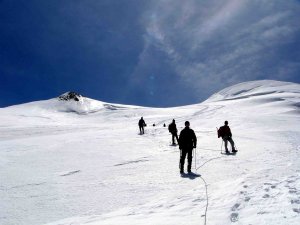 beim Abstieg beim Abstieg