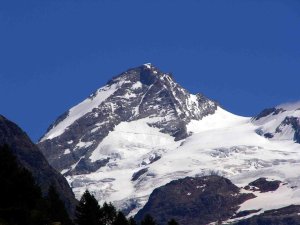 Dent d'Hrens vom Lac de Place Moulin