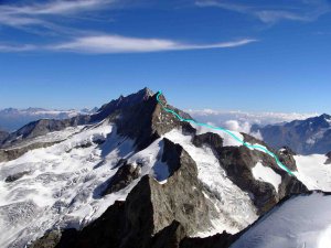 Überblick Zinalrothorn Überblick Zinalrothorn
