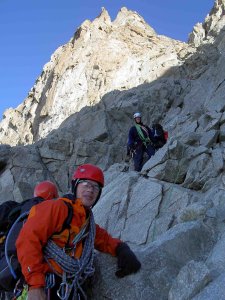 im Couloir zur Gabel im Couloir zur Gabel