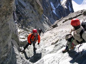 im Couloir zur Gabel im Couloir zur Gabel
