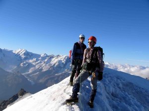 Wolfram und Tim auf der Wellenkuppe Wolfram und Tim auf der Wellenkuppe